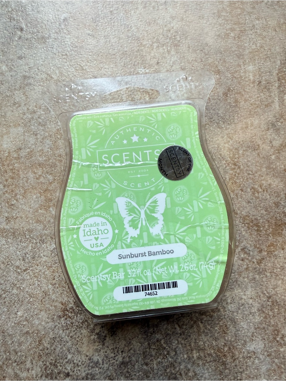 SCENTSY Bar Sunburst Bamboo